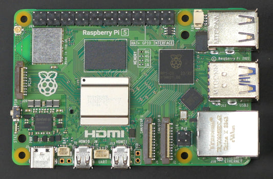 Raspberry Pi 5 8GB with External WiFi Antenna Connector (U.FL)