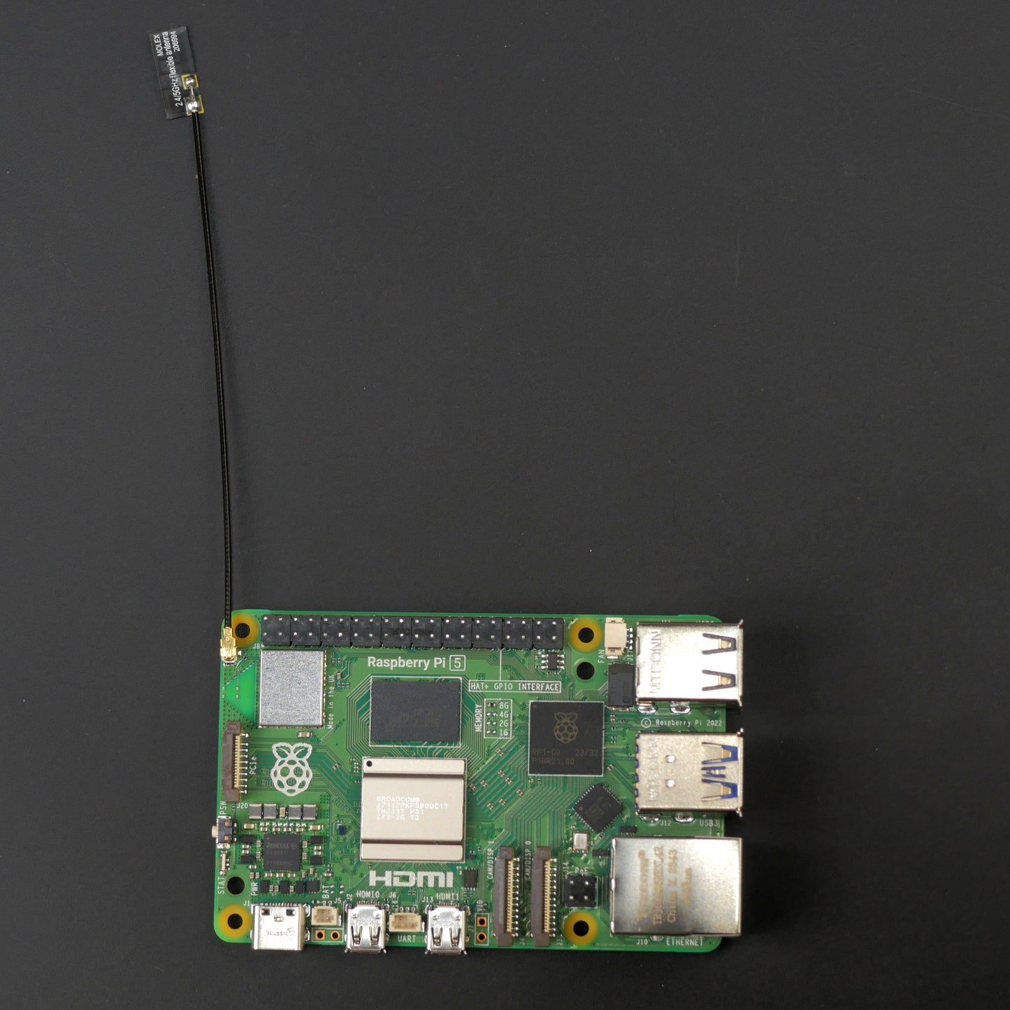 Modification Service: Add External Antenna Connector (U.FL) to Raspberry Pi 5/4/3b/Zero W/Zero 2 W.