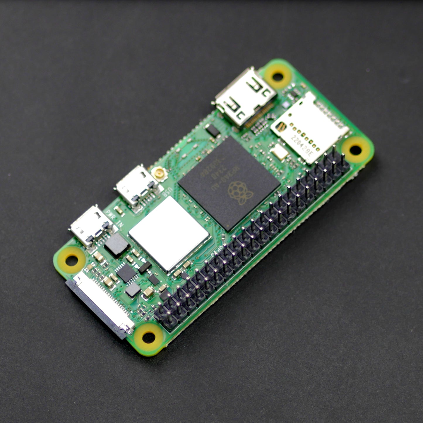 Raspberry Pi Zero 2W with External WiFi Antenna Connector (U.FL)