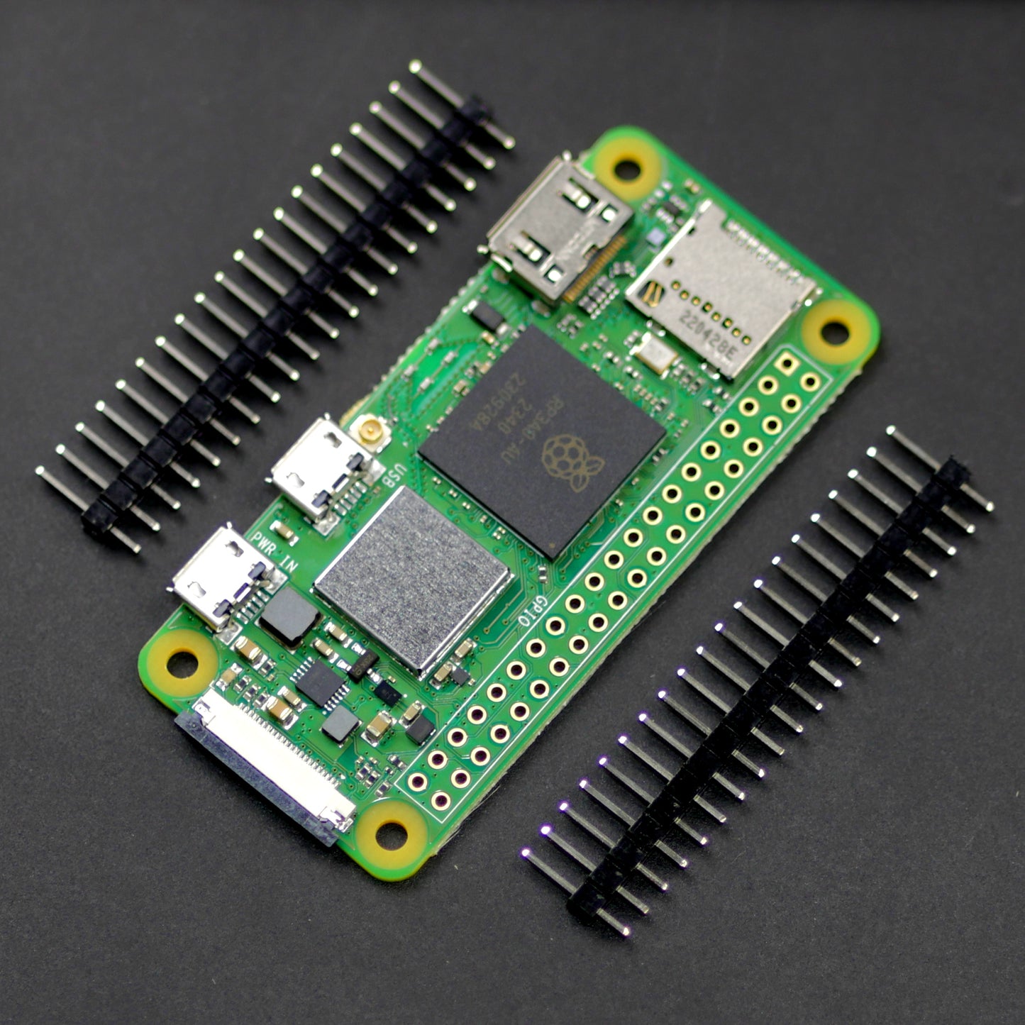Raspberry Pi Zero 2W with External WiFi Antenna Connector (U.FL)
